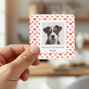 Autocollants modernes de la Saint-Valentin pour ch