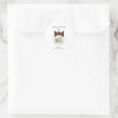 Autocollants modernes de Noël mignons (Sac)