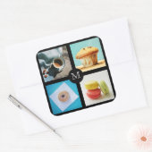 Autocollants monogrammes personnalisés 2 (Enveloppe)