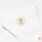 Autocollants Mosquée & Lune Eid Mubarak / Eid al-F (Enveloppe)