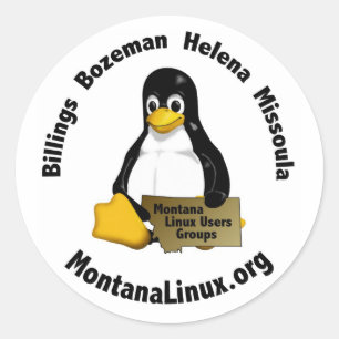 Autocollants Motnana Linus User Group
