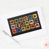 Autocollants Naughty Alphabets (Enveloppe)