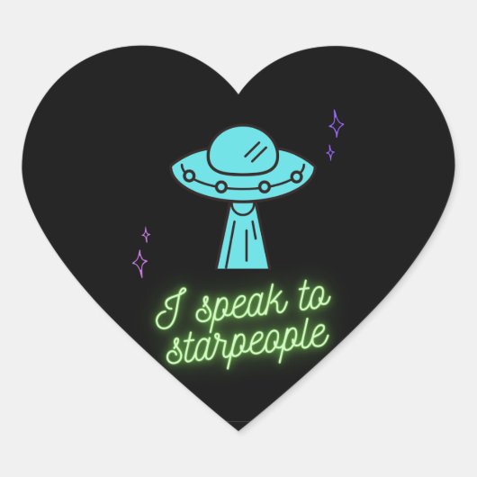 Autocollants Neon UFO (Devant)