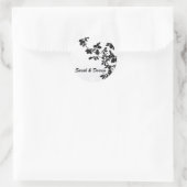 Autocollants noirs de branche (Sac)