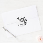 Autocollants noirs de branche (Enveloppe)