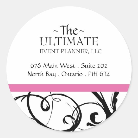 Autocollants noirs et blancs (Devant)