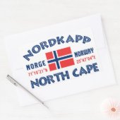 Autocollants NORDKAPP Norvège (Enveloppe)