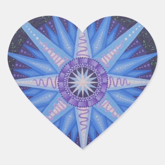 Autocollants North Star par Soozie Wray (Devant)