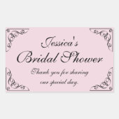 Autocollants nuptiales vintages de cadeau de (Devant)