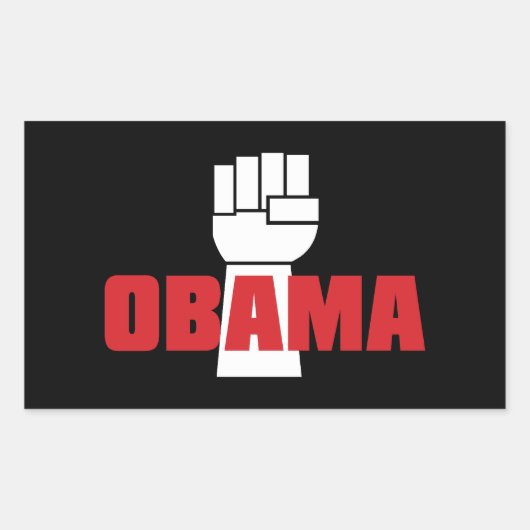 Autocollants Obama à raison ! (Devant)
