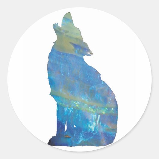 Autocollants Opal Wolf (Devant)