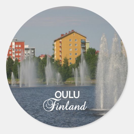 Autocollants OULU (Devant)