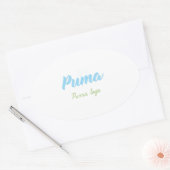 Autocollants ovales (Enveloppe)