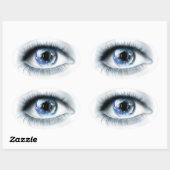 Autocollants ovaux (Feuille)