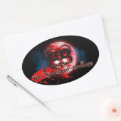 Autocollants ovaux (Enveloppe)