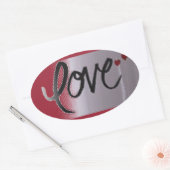 Autocollants ovaux (Enveloppe)