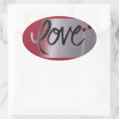 Autocollants ovaux (Sac)