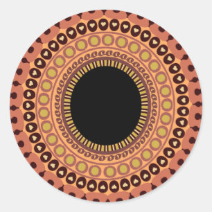 Autocollants Owl Eye