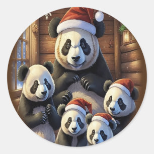 Autocollants Panda Bear