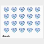 Autocollants Papillons Bleus (Feuille)
