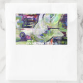 Autocollants personnalisables d'art original (Sac)