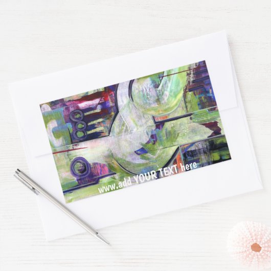 Autocollants personnalisables d'art original (Enveloppe)