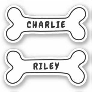 Autocollants personnalisées pour chiens
