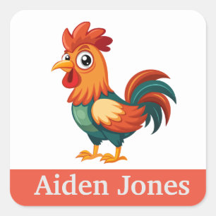 Autocollants personnalisées pour enfants colorés