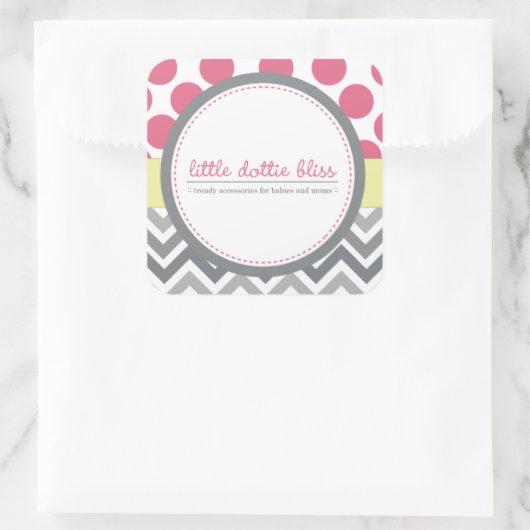 Autocollants personnalisés (Sac)