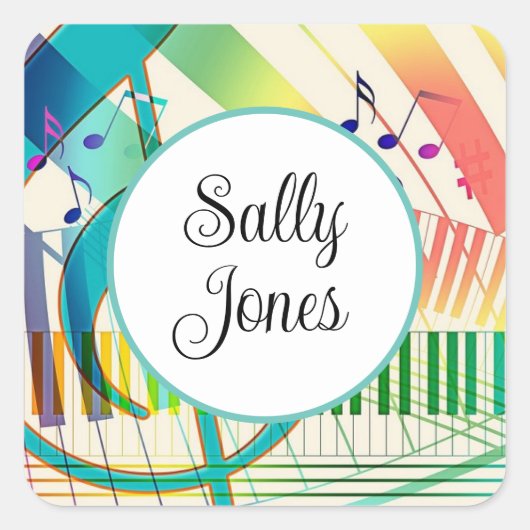 Autocollants personnalisés (Devant)