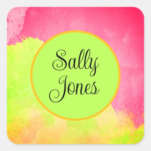 Autocollants personnalisés (Devant)