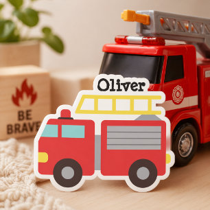 Autocollants personnalisés de camion de pompiers r