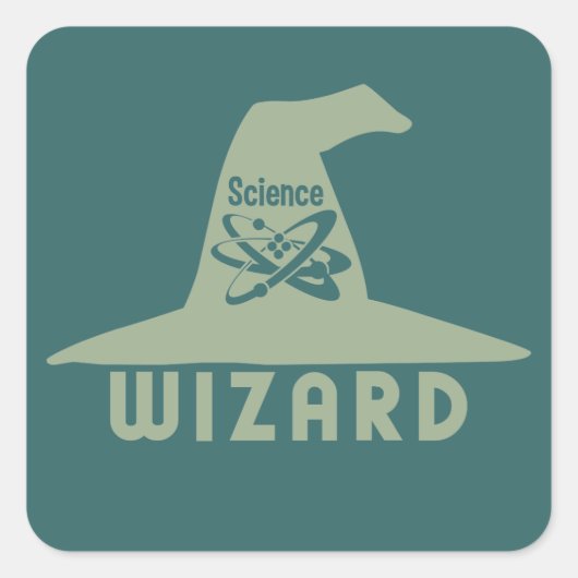 Autocollants personnalisés de l'Assistant Science (Devant)