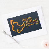 Autocollants personnalisés de snowboard (Enveloppe)