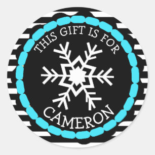 Autocollants personnalisés de vacances d'étiquet