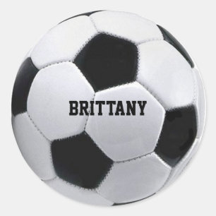 Autocollants personnalisés du football