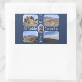 Autocollants personnalisés El Teide (Sac)