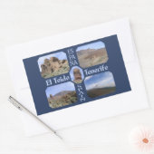 Autocollants personnalisés El Teide (Enveloppe)