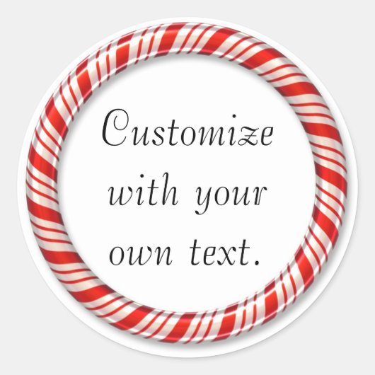 Autocollants personnalisés en sucre de canne de No (Devant)