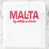 Autocollants personnalisés MALTA (Sac)