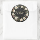 Autocollants personnalisés mariages (Sac)