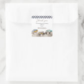 Autocollants personnalisés pour anniversaire de ca (Sac)