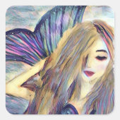 autocollants personnalisés thème sirène (Devant)