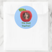 Autocollants photo et texte personnalisés (Sac)