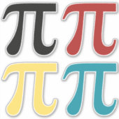 Autocollants Pi (Devant)