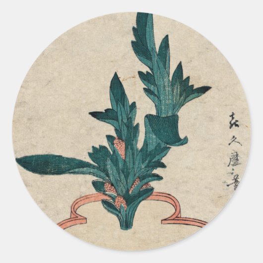 Autocollants Plante pointillés (Devant)