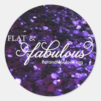 Autocollants plats et fabuleux