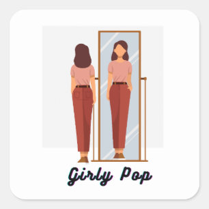 autocollants pop girly