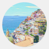 Autocollants Positano Italie (Devant)