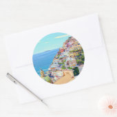 Autocollants Positano Italie (Enveloppe)